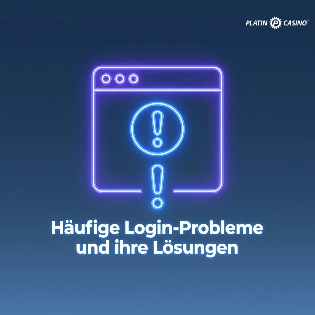 Tabelle zeigt häufige Login-Probleme wie falsches Passwort, gesperrter Account und technische Fehler mit Lösungen
