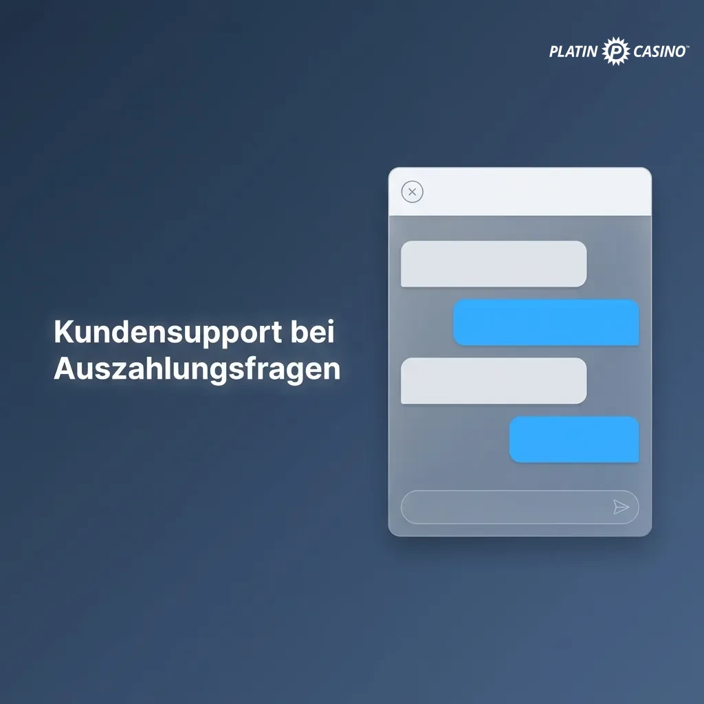 Kundensupport-Optionen für Auszahlungsfragen: Live-Chat, E-Mail, Telefon-Hotline und FAQ-Bereich verfügbar