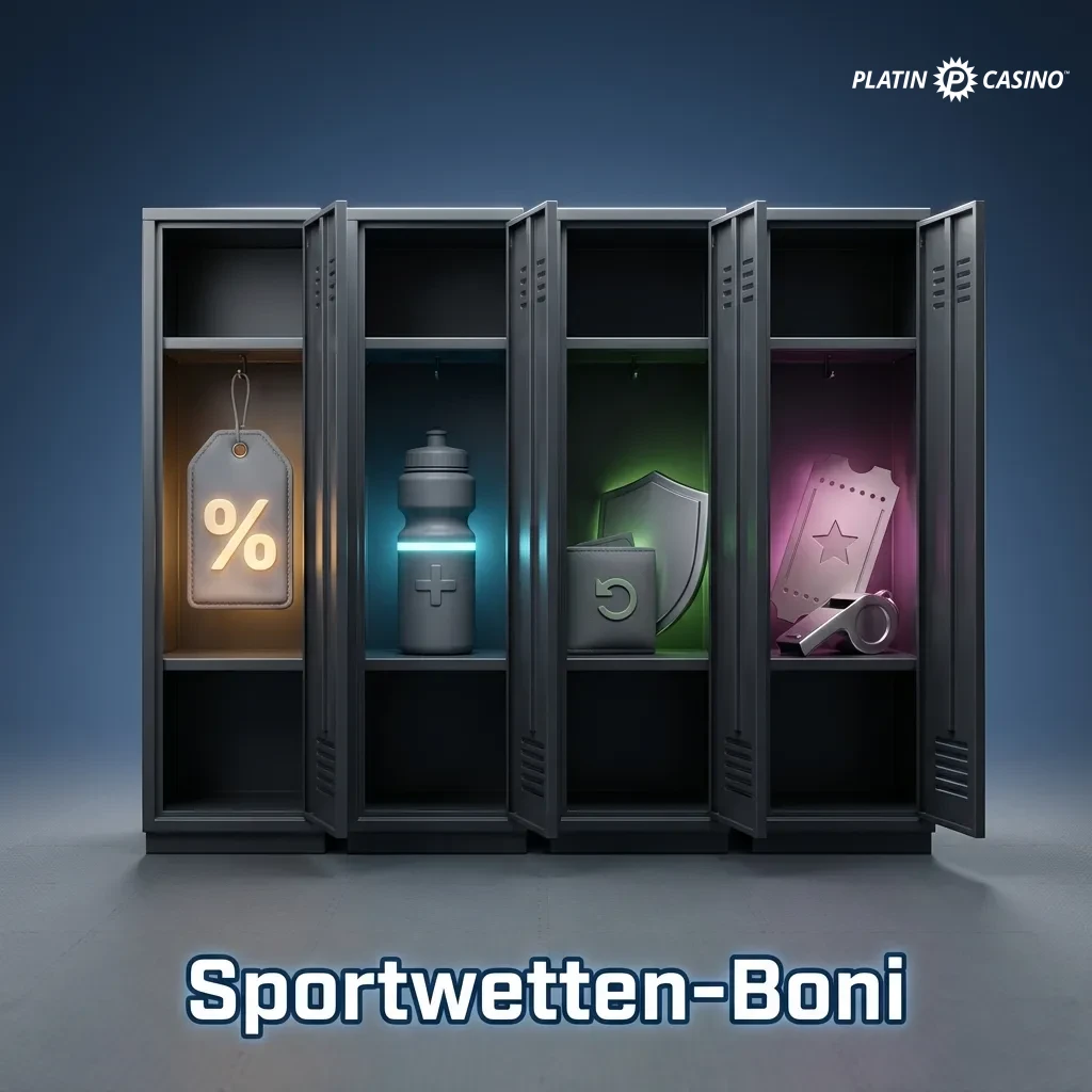 Platin Casino Sportwetten-Boni für Fußball, Tennis, Basketball, E-Sports und Cricket mit Einzahlungsboni und Freiwetten