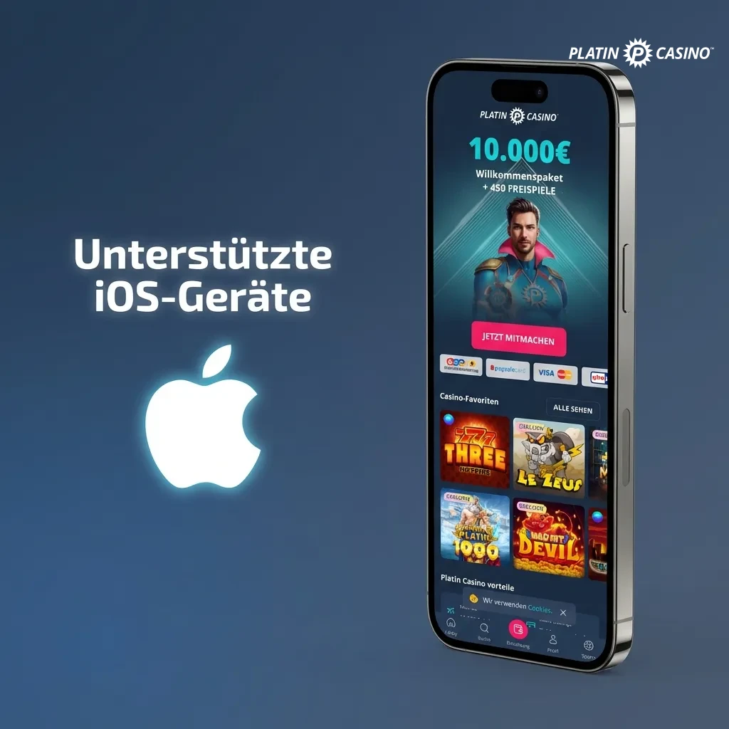 Liste kompatibler iPhone- und iPad-Modelle von iPhone XS bis iPhone 15 und iPad Pro, Air, mini
